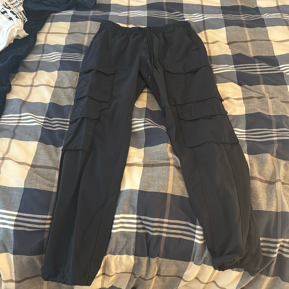 PacSun navy blue water resistant cargo pants